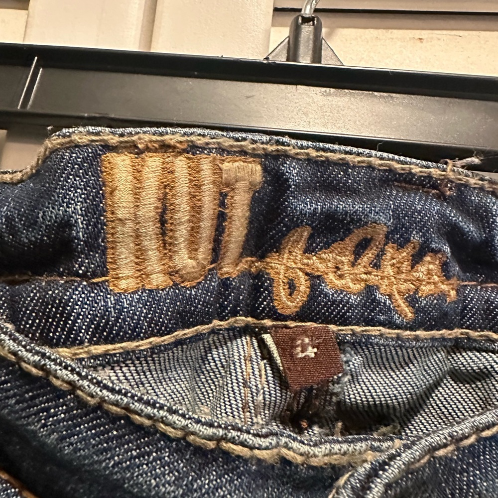 Kut From  The Kloth  Straight Legs Blue Denim Jeans - Picture 4 of 11